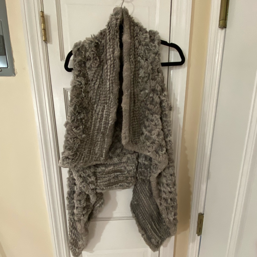 Authentic Rabbit Vest Jacket, Greek Brand
